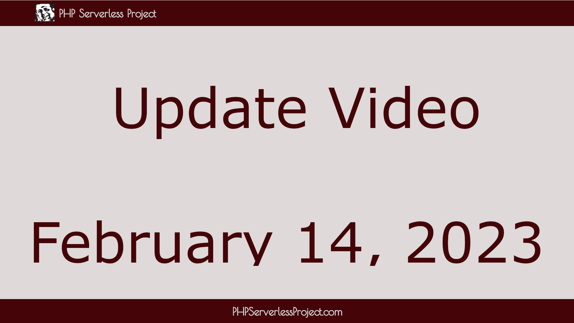 Project Update, February 14, 2023
